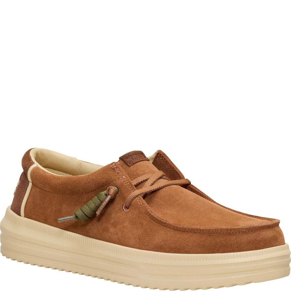 HEYDUDE REV Suede Slip on Shoes