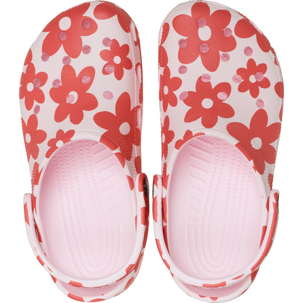 Crocs Unisex Classic Pop Petals Clogs