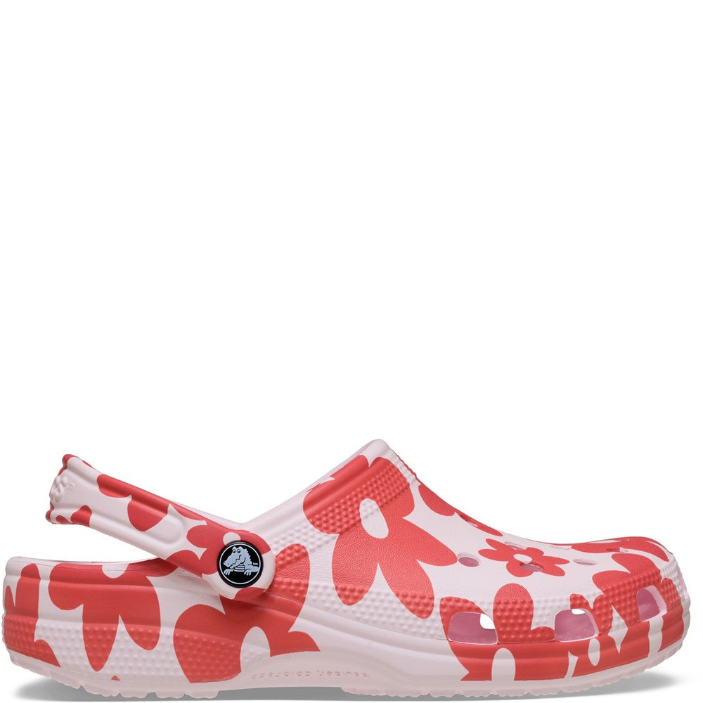 Crocs Unisex Classic Pop Petals Clogs