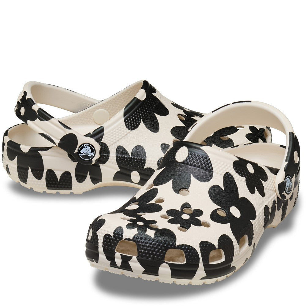 Crocs Unisex Classic Pop Petals Clogs