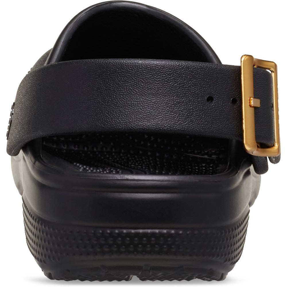 Crocs Unisex Classic Metallic Buckle Clogs