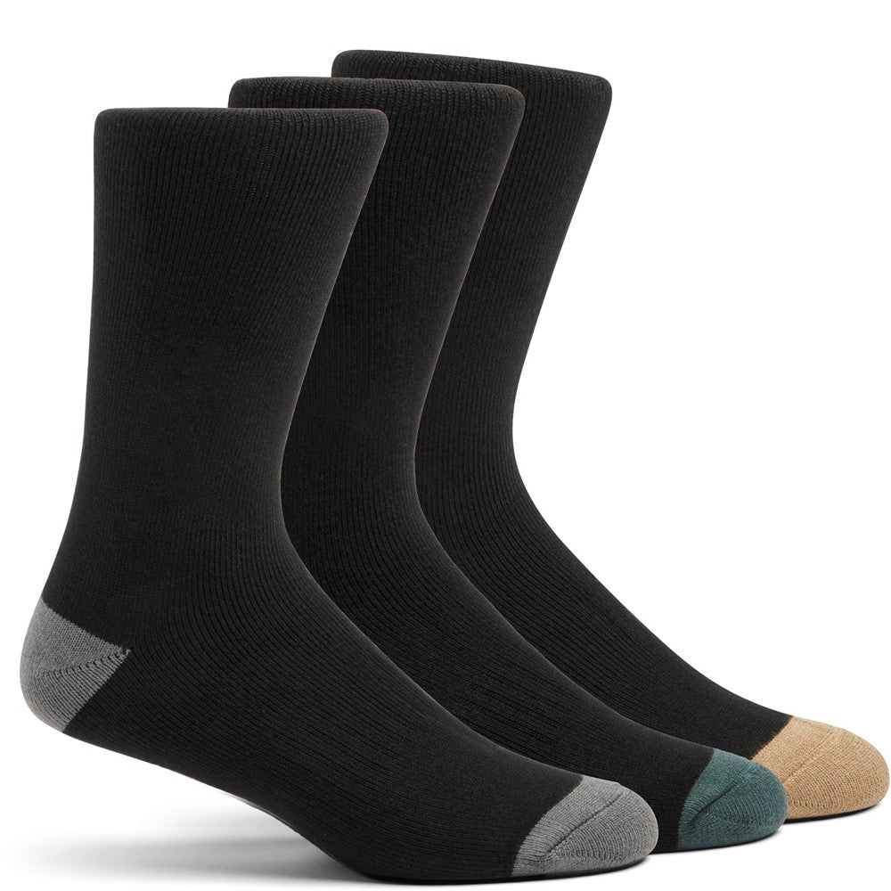 Hard Yakka Core Bamboo Rich Padded Crew Socks - 3 Pack
