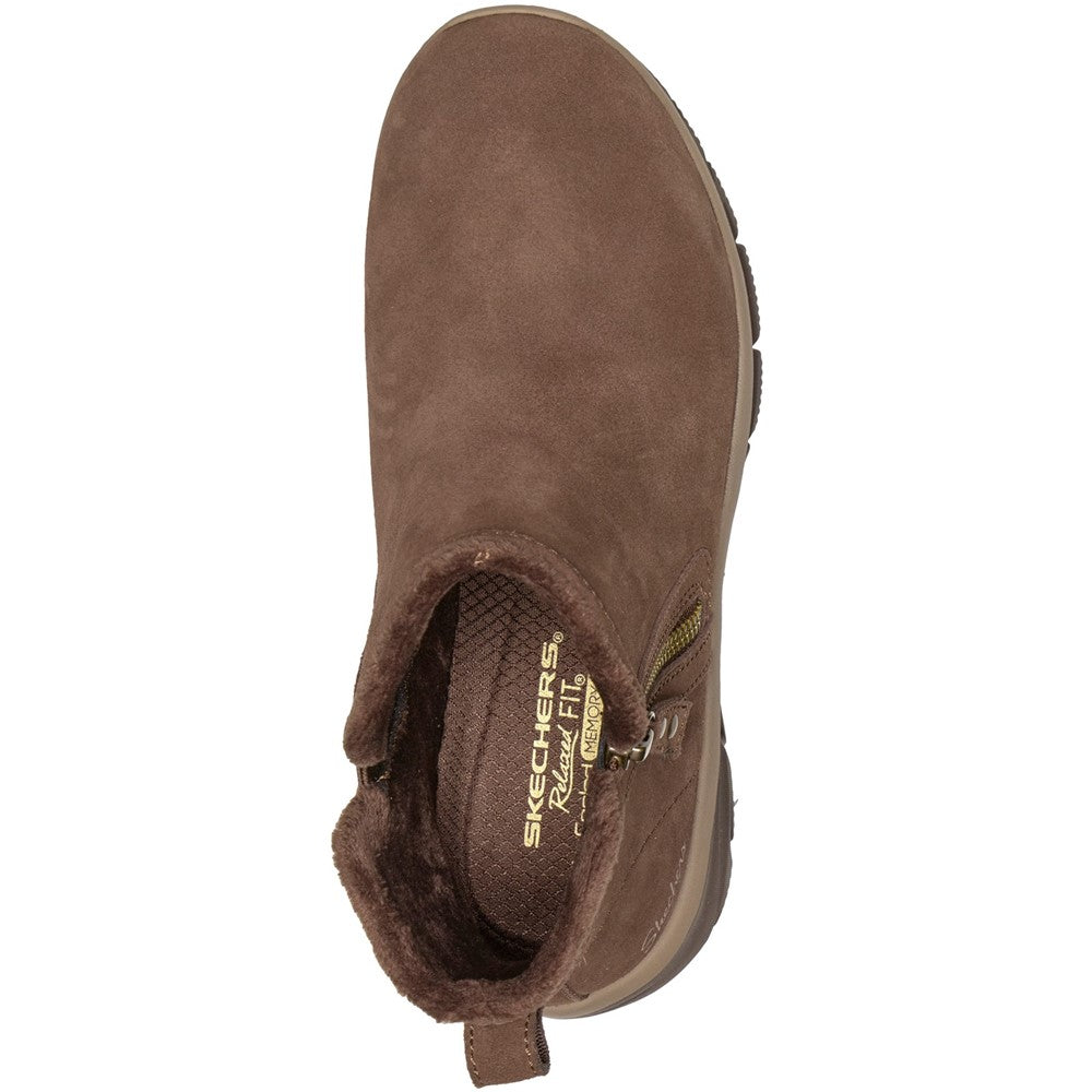 Skechers Easy Going - Urban Zip Ankle Boots