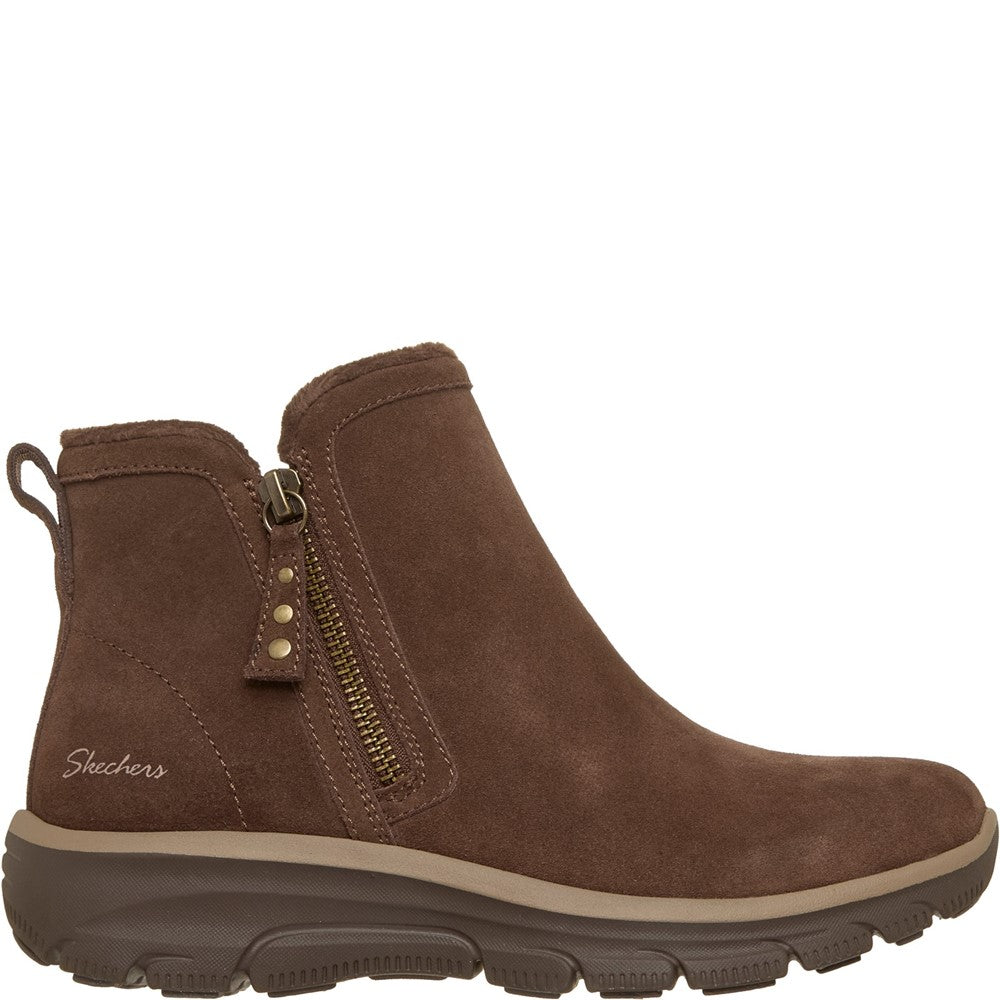 Skechers Easy Going - Urban Zip Ankle Boots