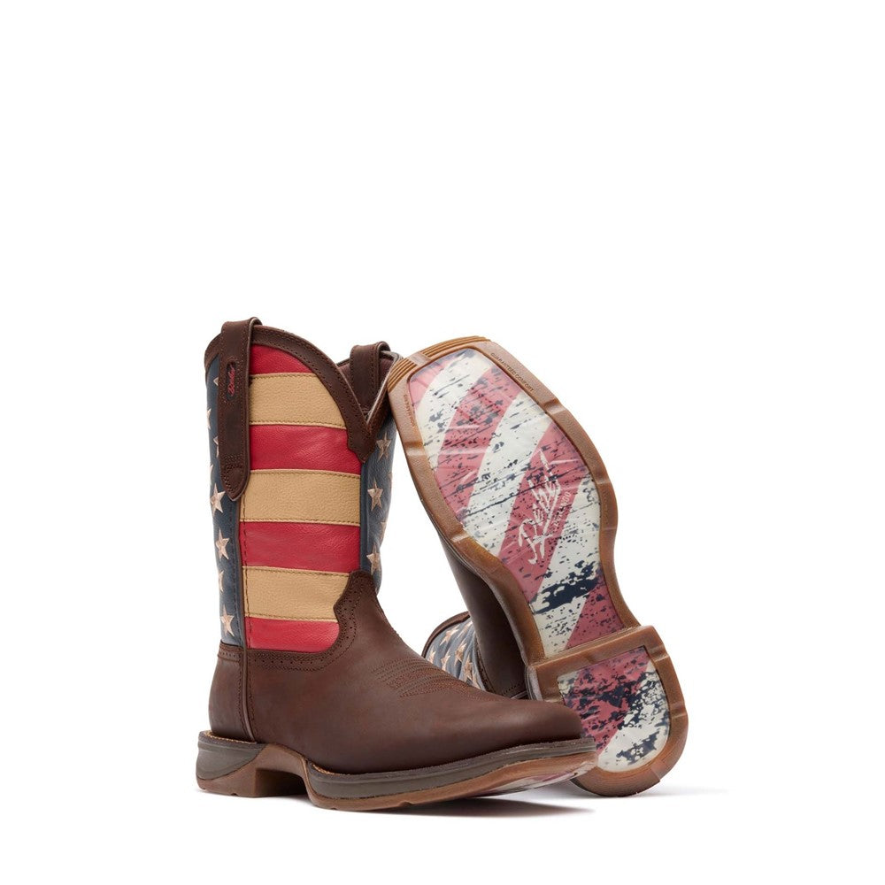 Durango Rebel Patriotic Western Flag Boots