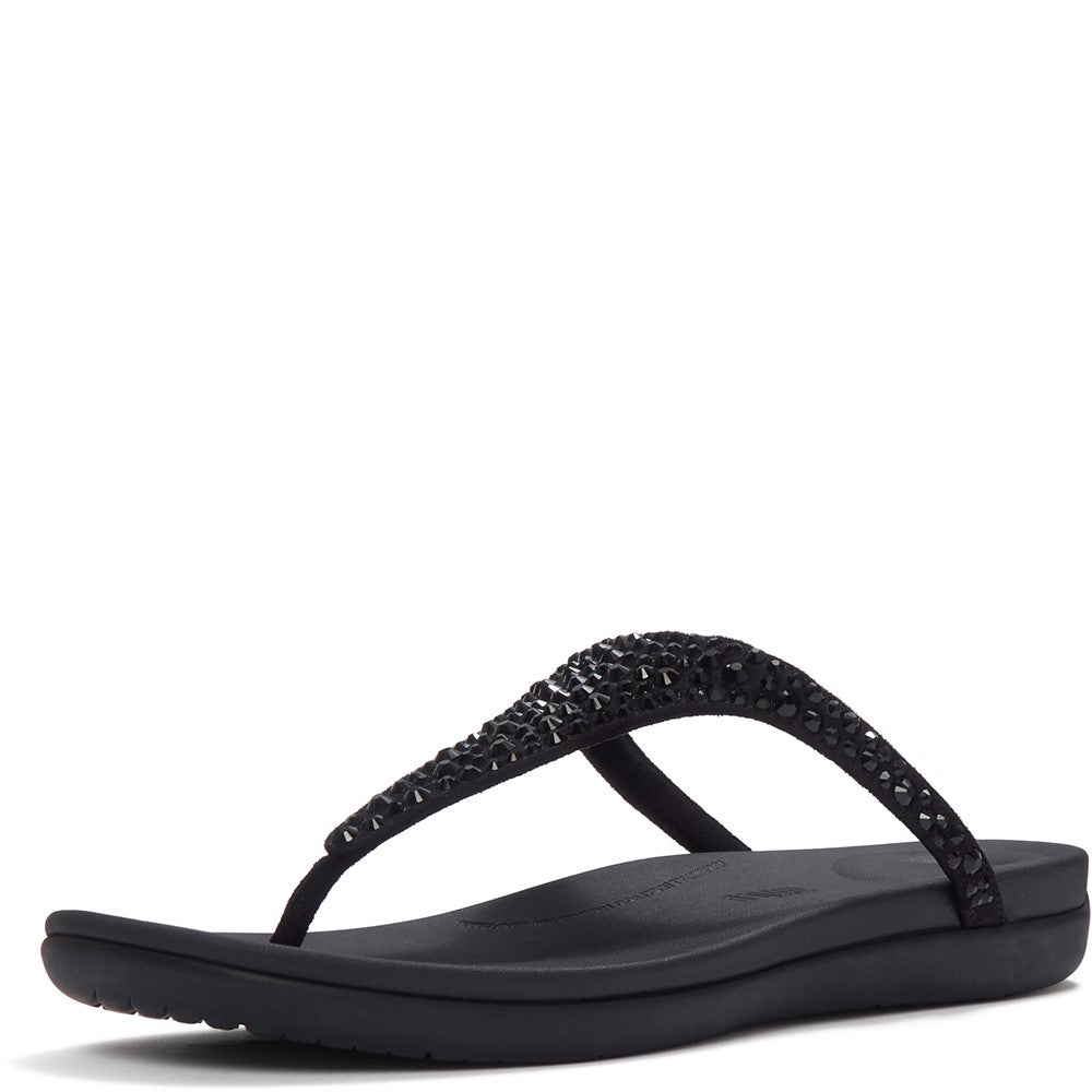 Fitflop Solay Mixed-Crystal Toe Post Sandals
