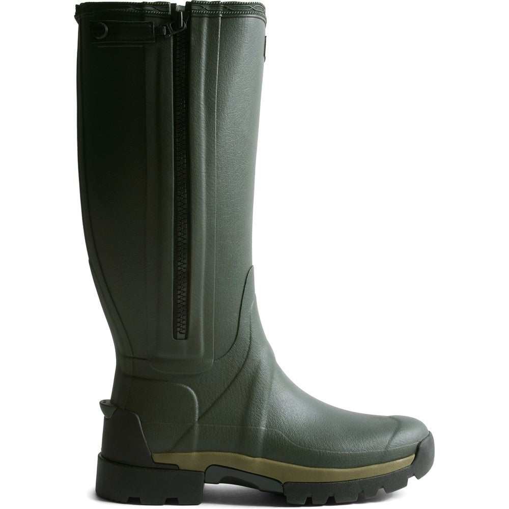 Hunter Balmoral Tall Zip Up Neo Lined Wellington Boots