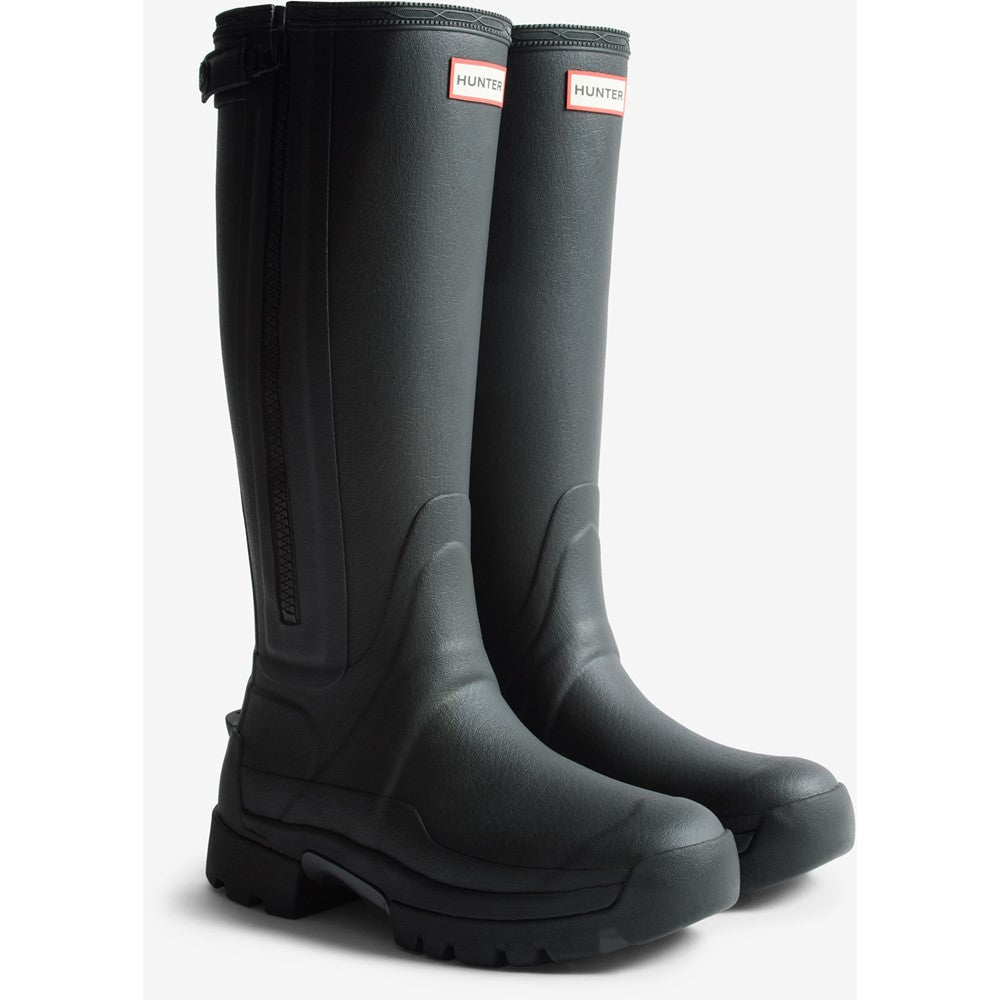 Hunter Balmoral Tall Zip Up Neo Lined Wellington Boots
