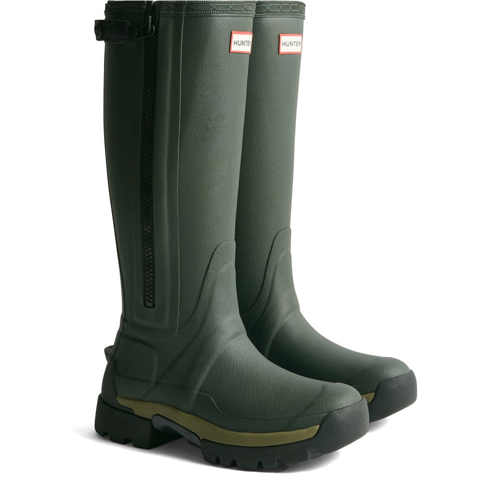 Hunter Balmoral Tall Zip Up Neo Lined Wellington Boots