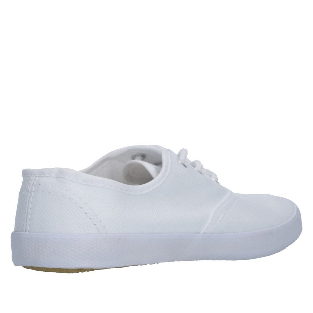 Mirak White Small Infant Plimsolls Size 4-5