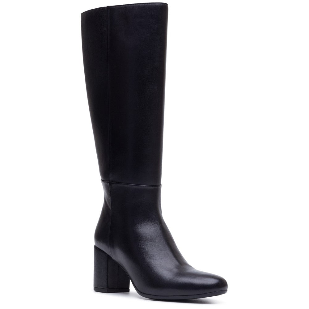 Hush Puppies Oprah Leather Long Boots