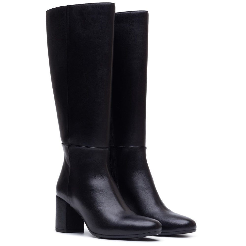 Hush Puppies Oprah Leather Long Boots