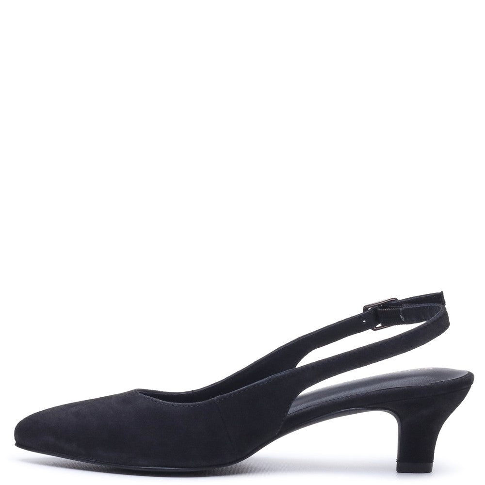 Hush Puppies Nahla Buckle Kitten Heels