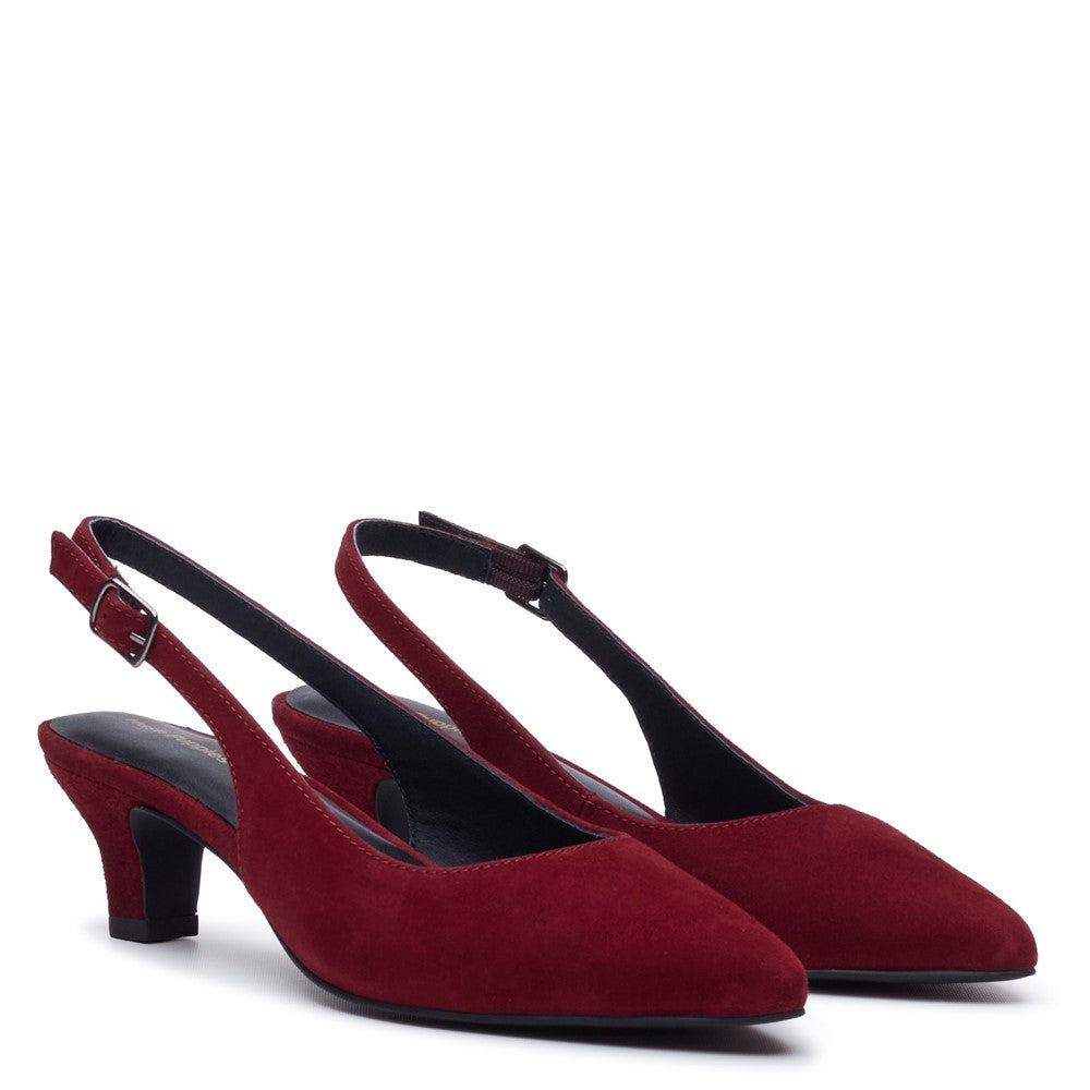 Hush Puppies Nahla Buckle Kitten Heels