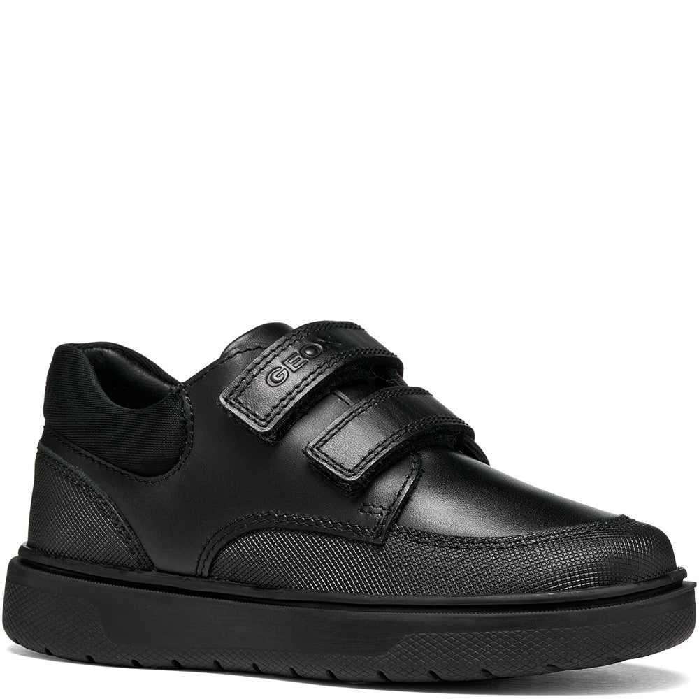 Geox J Riddock Double Strap Senior School Shoes
