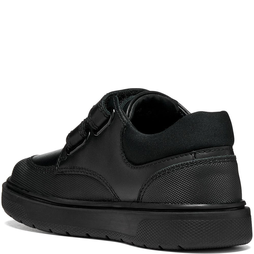 Geox J Riddock Double Strap Senior School Shoes