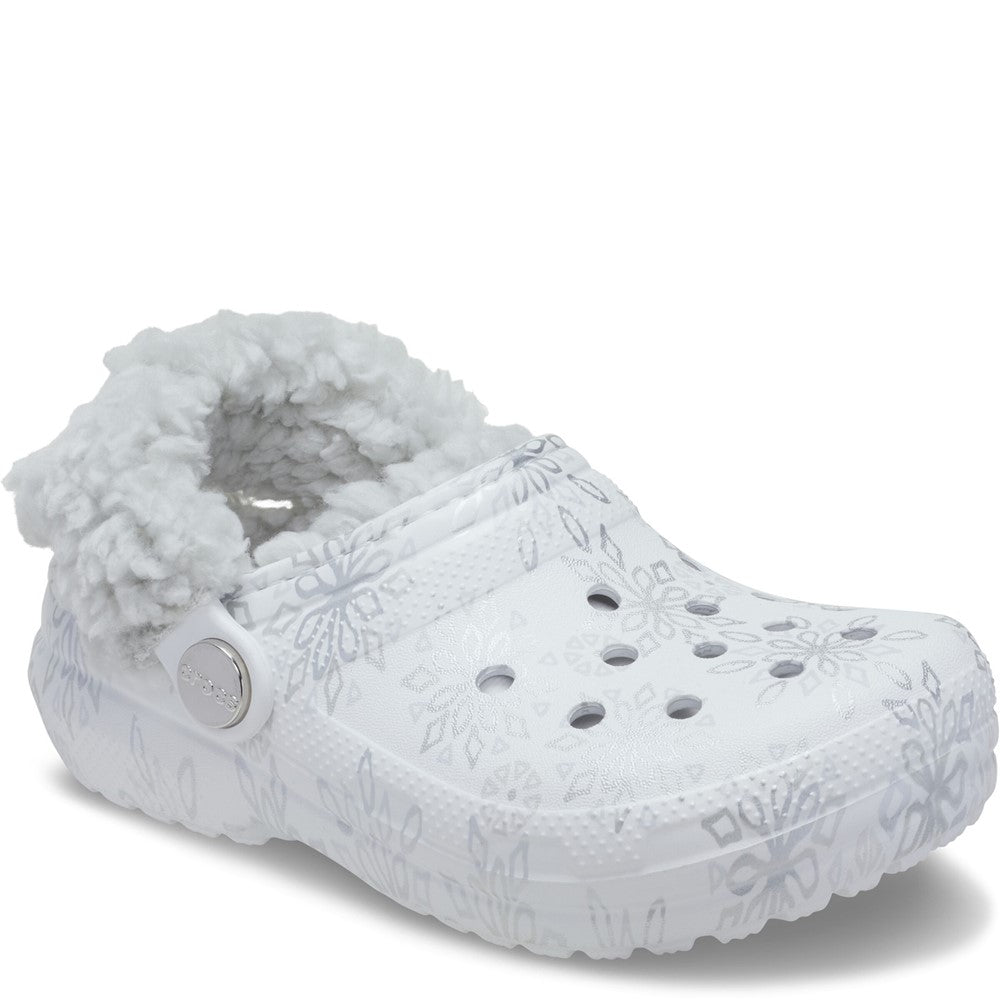 Crocs Kids Classic Fleece Lined Clogs