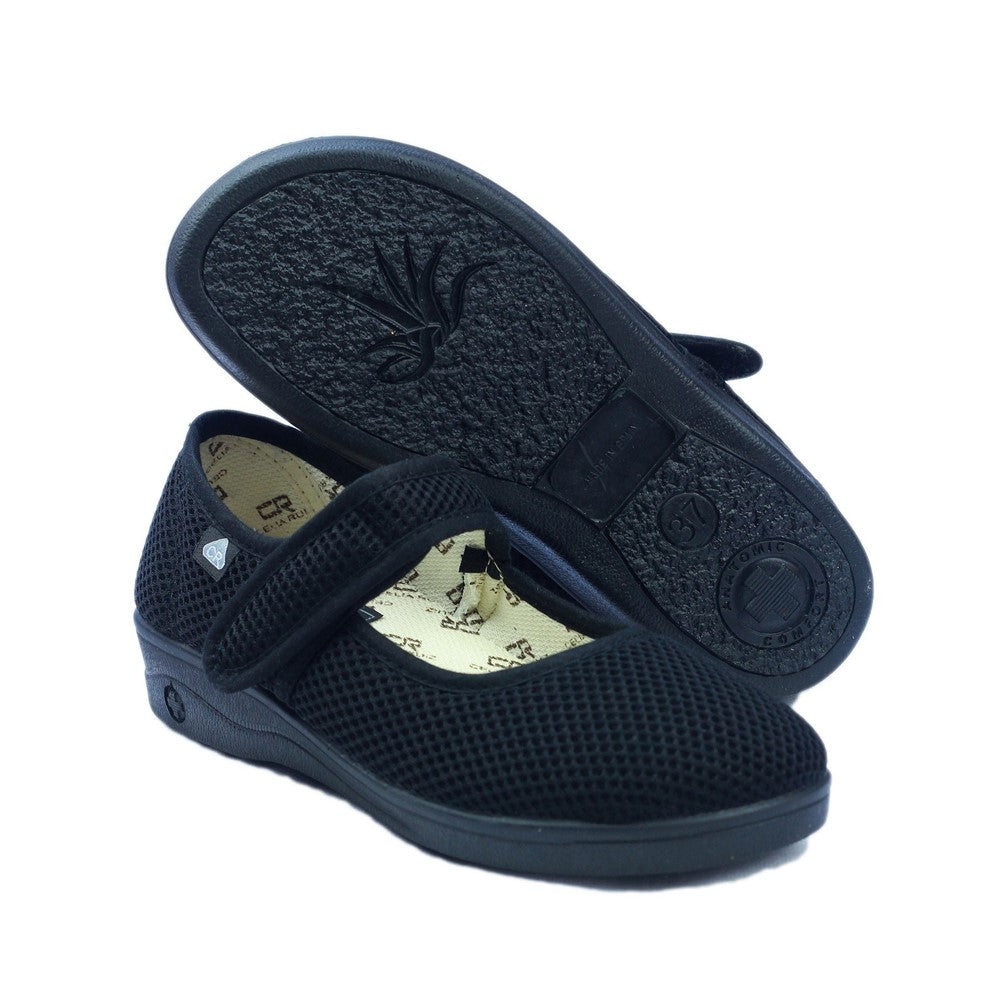 Celia Ruiz 204 Touch Fastening Slipper Wide Fit