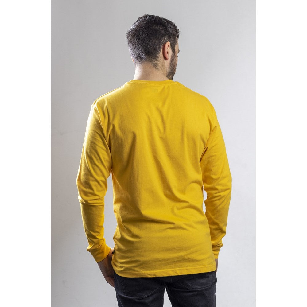 Caterpillar Trademark Banner Long Sleeve T-Shirt