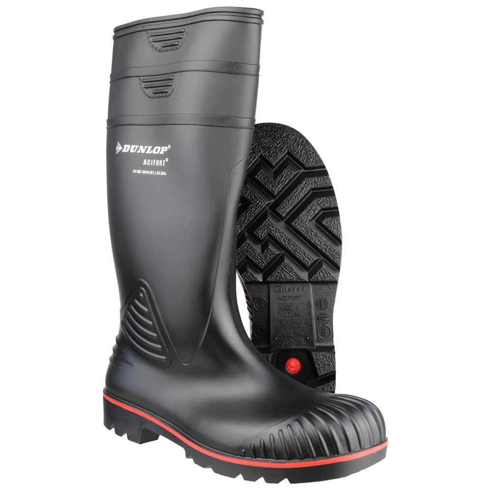 Dunlop Acifort Heavy Duty Full Safety Wellington