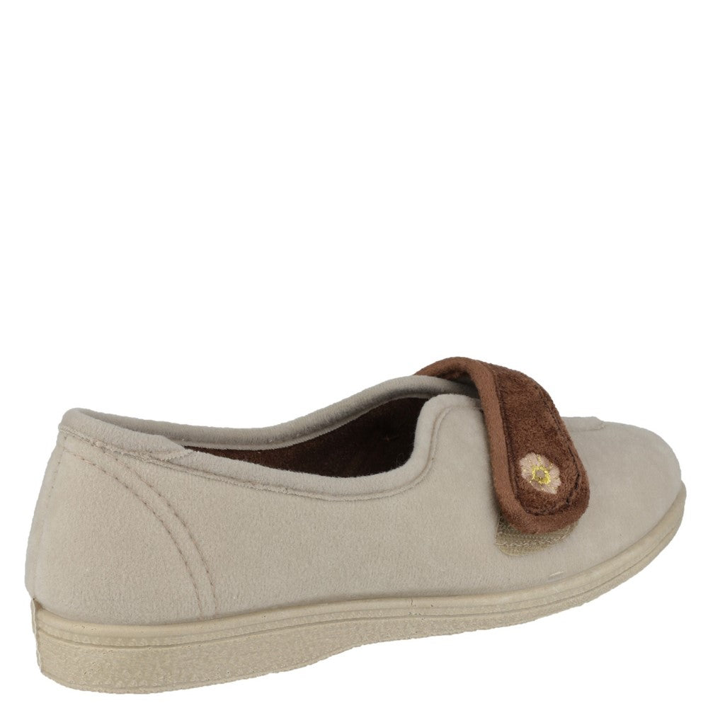 Mirak Andrea Touch Fastening Slipper
