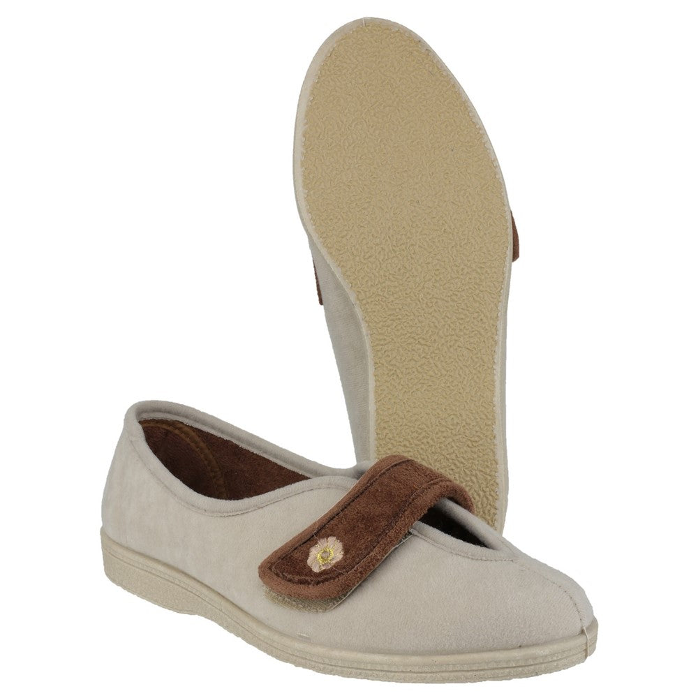 Mirak Andrea Touch Fastening Slipper