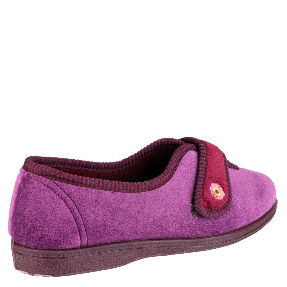 Mirak Andrea Touch Fastening Slipper