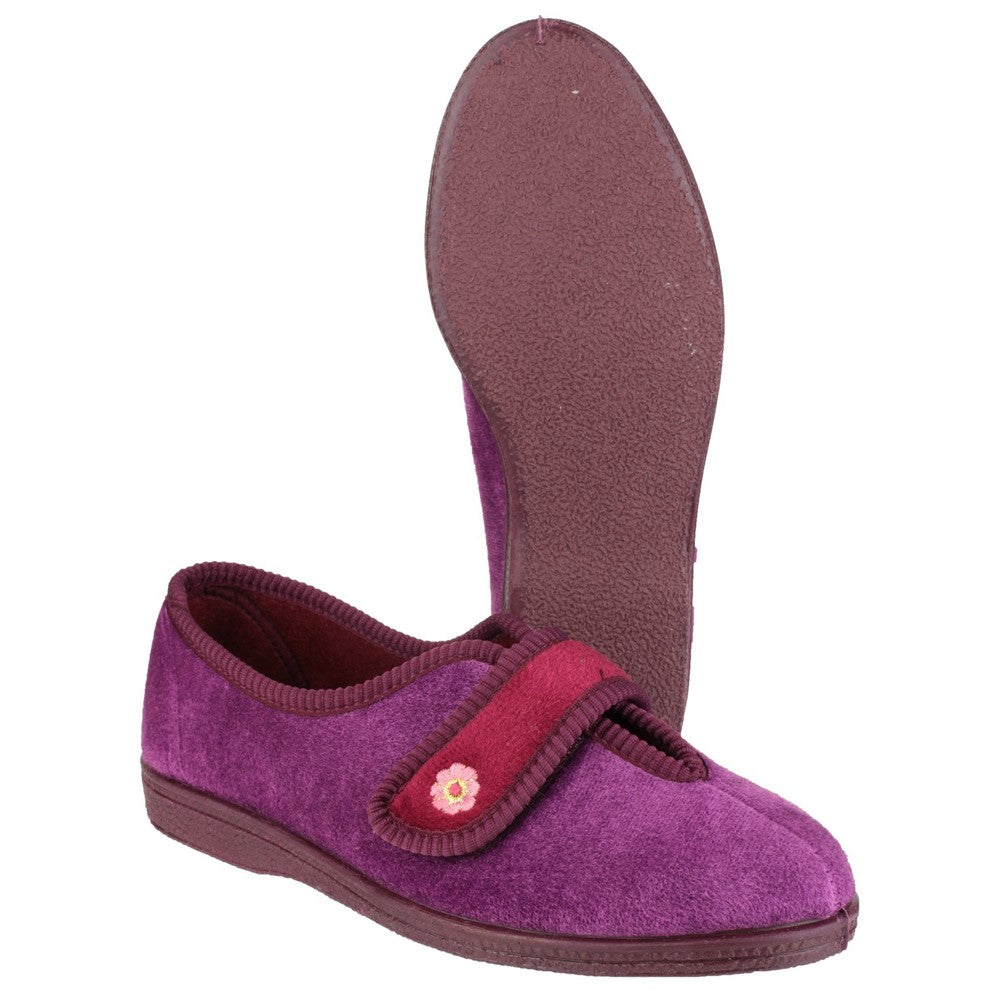 Mirak Andrea Touch Fastening Slipper