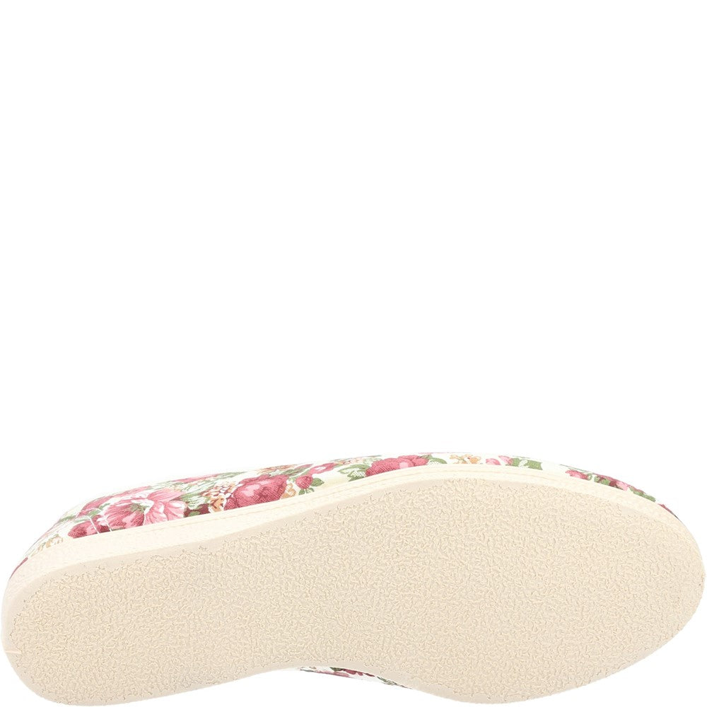 Mirak Patricia Cotton Slip On Summer Shoe