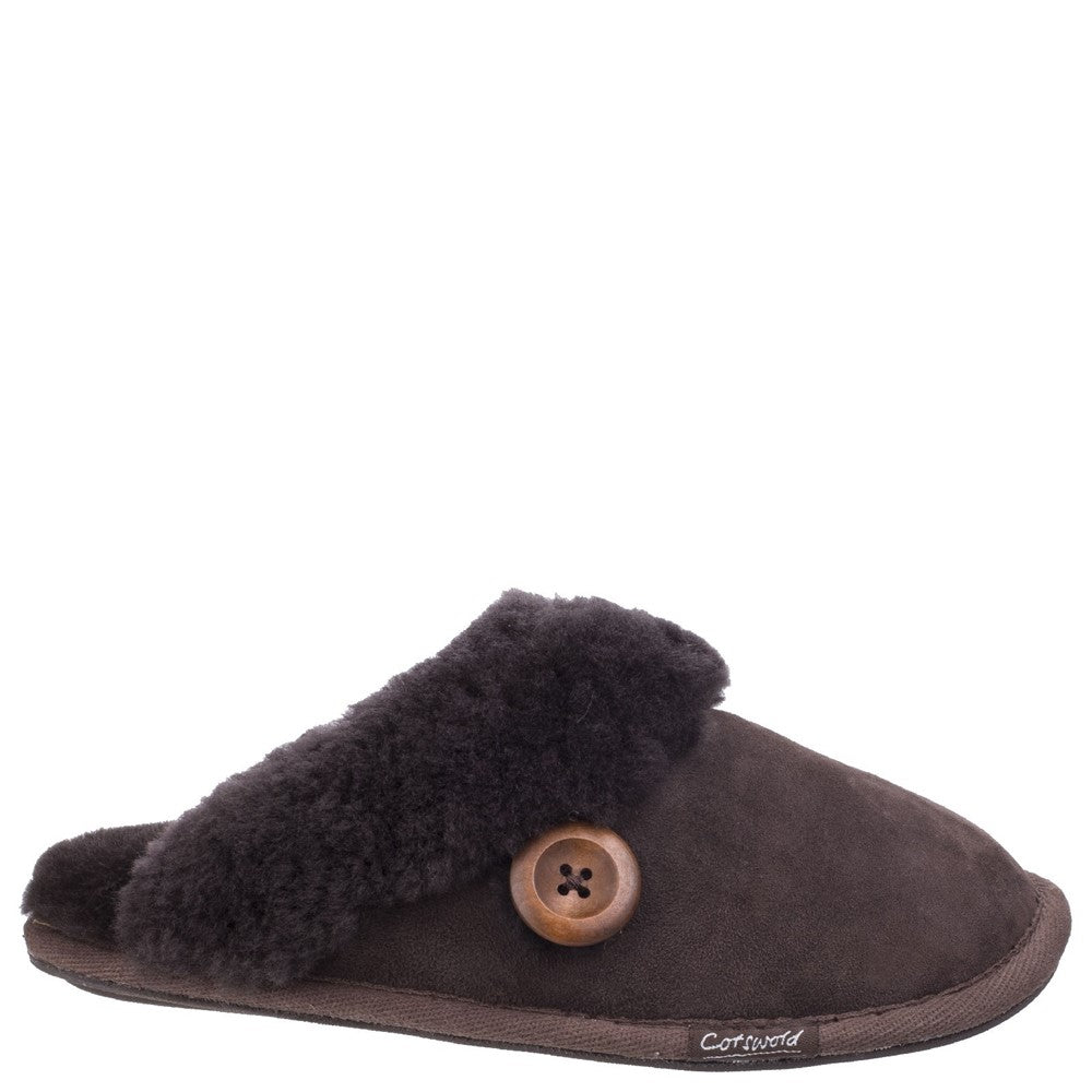 Cotswold Lechlade Sheepskin Mule Slipper