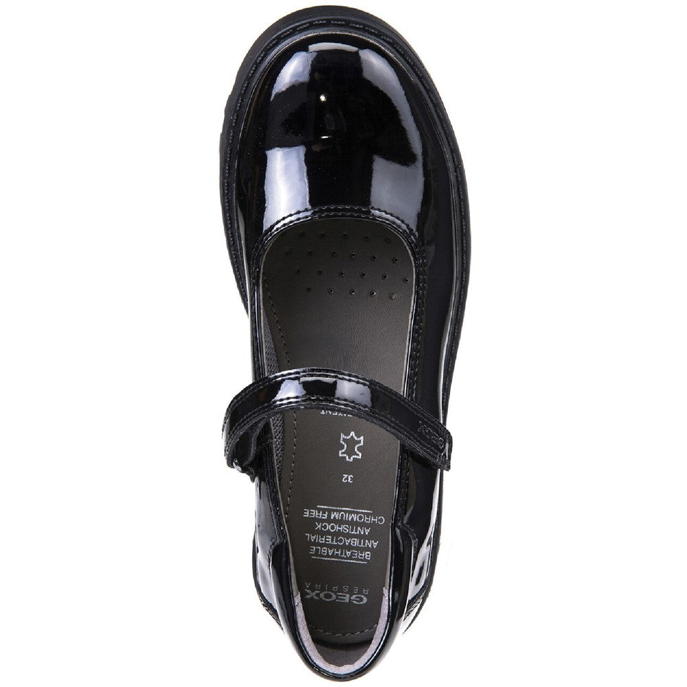 Geox J Casey G. P Touch Fastening School Shoes