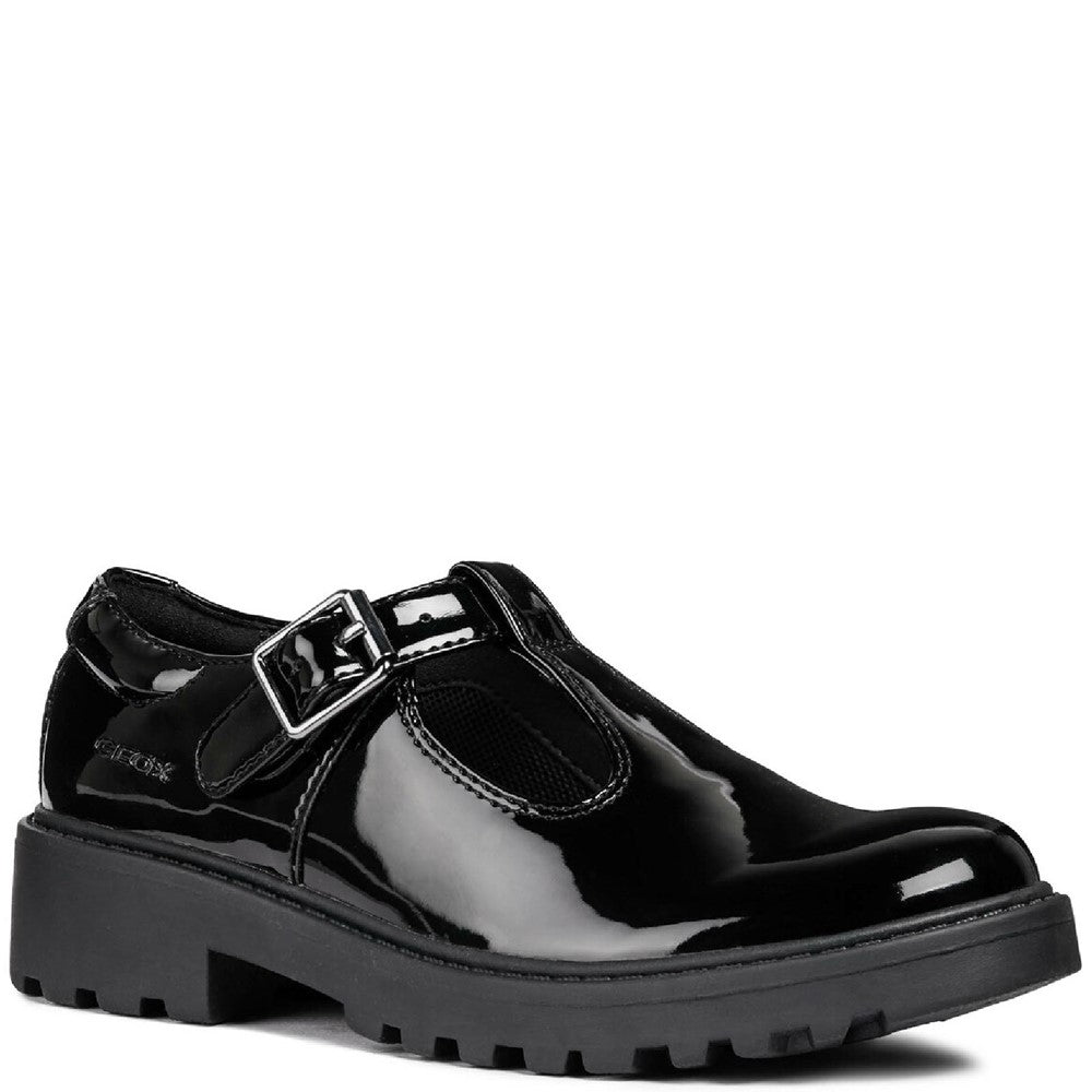 Geox J Casey G. E Buckle Infant School Shoes