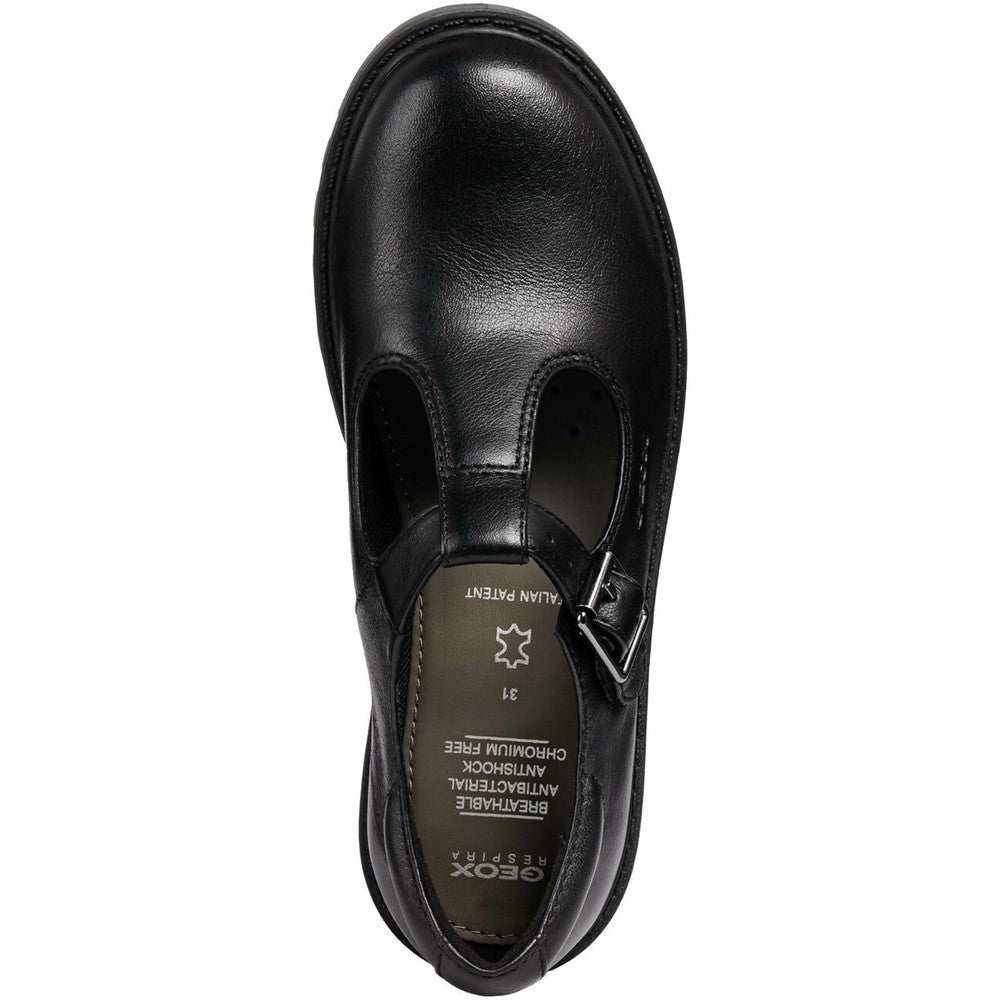 Geox J Casey G. E Buckle Junior School Shoes