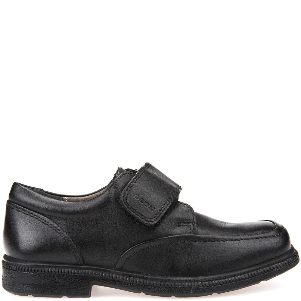 Geox JR Federico A Touch Fastening School Shoes