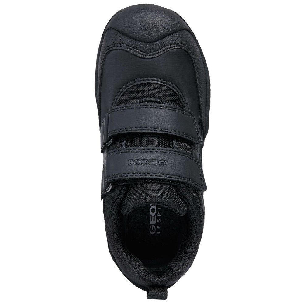 Geox J New Savage Boy B A Waterproof Touch Fastening Junior Trainers