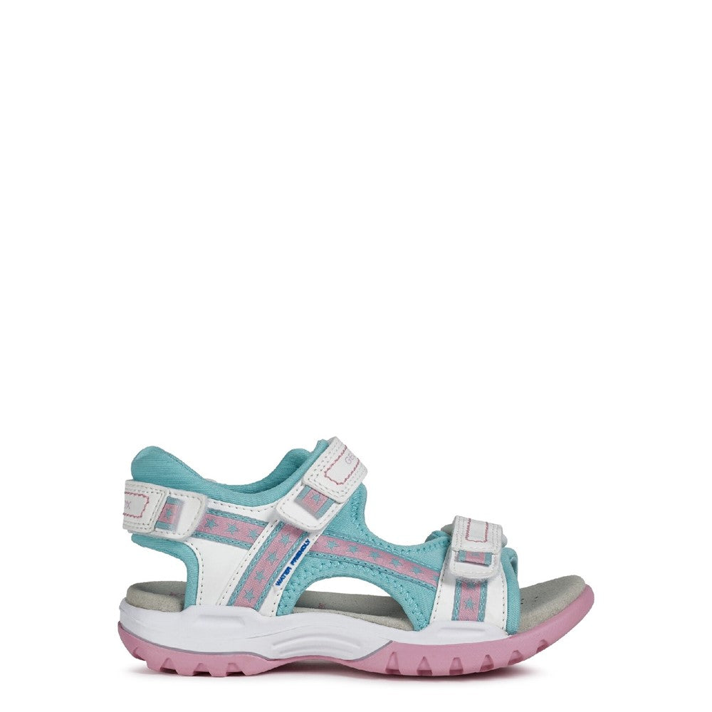 Geox J Borealis Girl A Touch Fastening Sandal