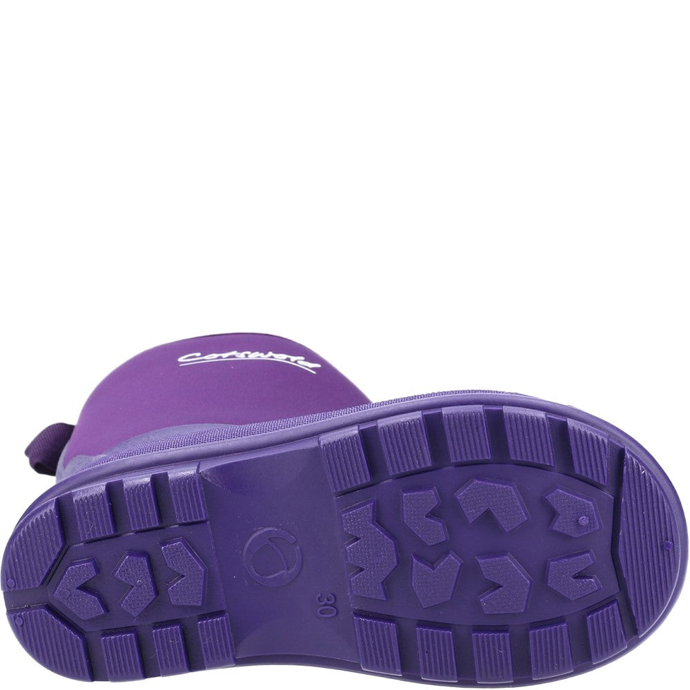 Cotswold Hilly Neoprene Childrens Wellington Boot