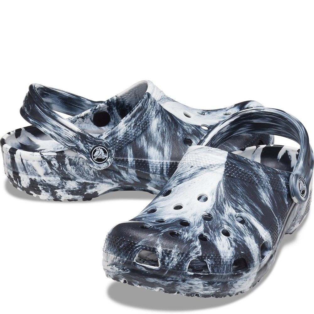 Crocs Unisex Classic Marbled Clog