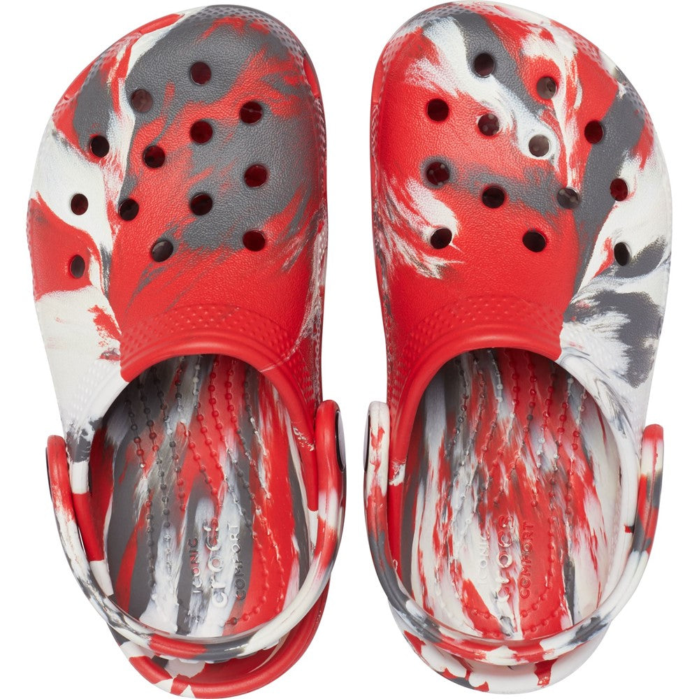 Crocs Kids Classic Marbled Clog
