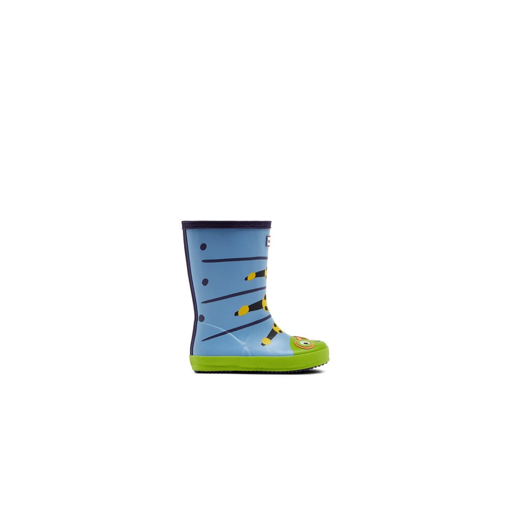 Hunter First Classic Caterpillar Character Wellington Boot