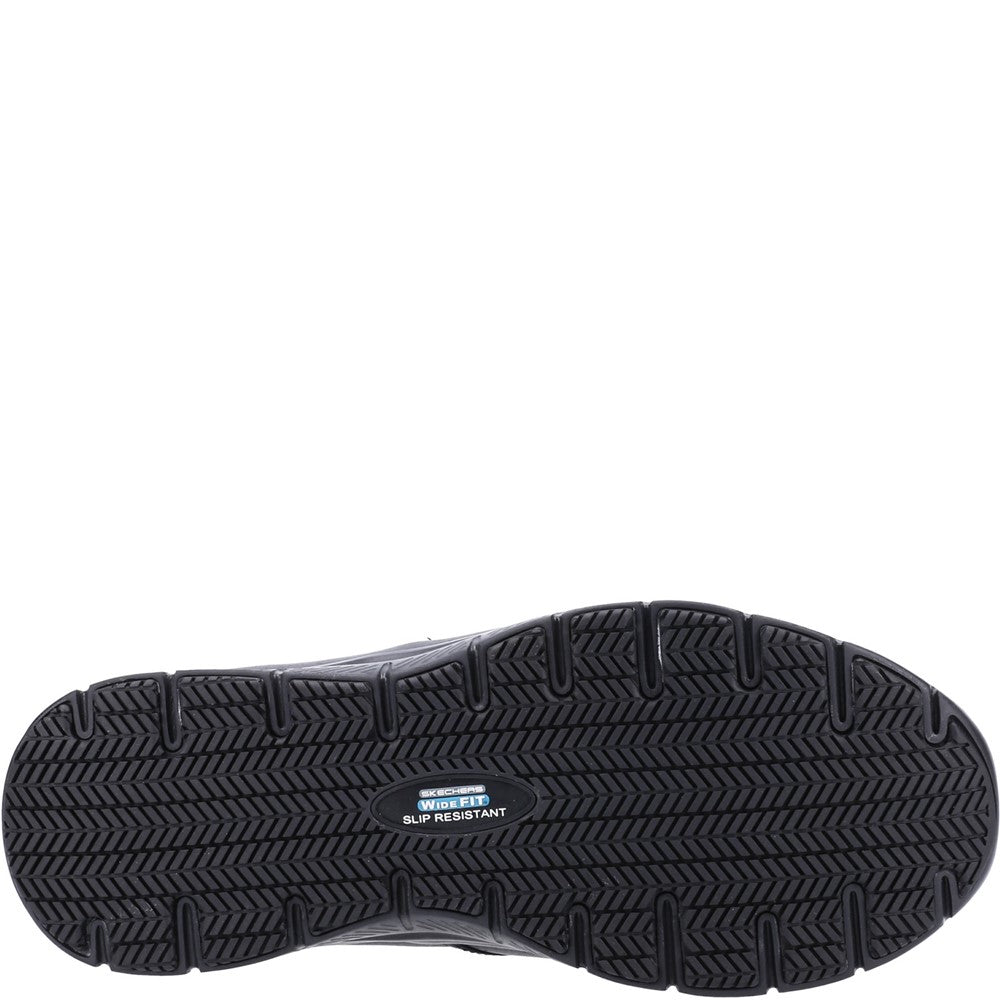 Skechers Workwear Bronwood Wide Slip Resistant Occupational Shoe