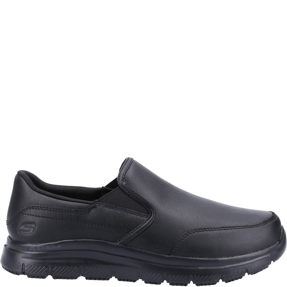 Skechers Workwear Bronwood Wide Slip Resistant Occupational Shoe