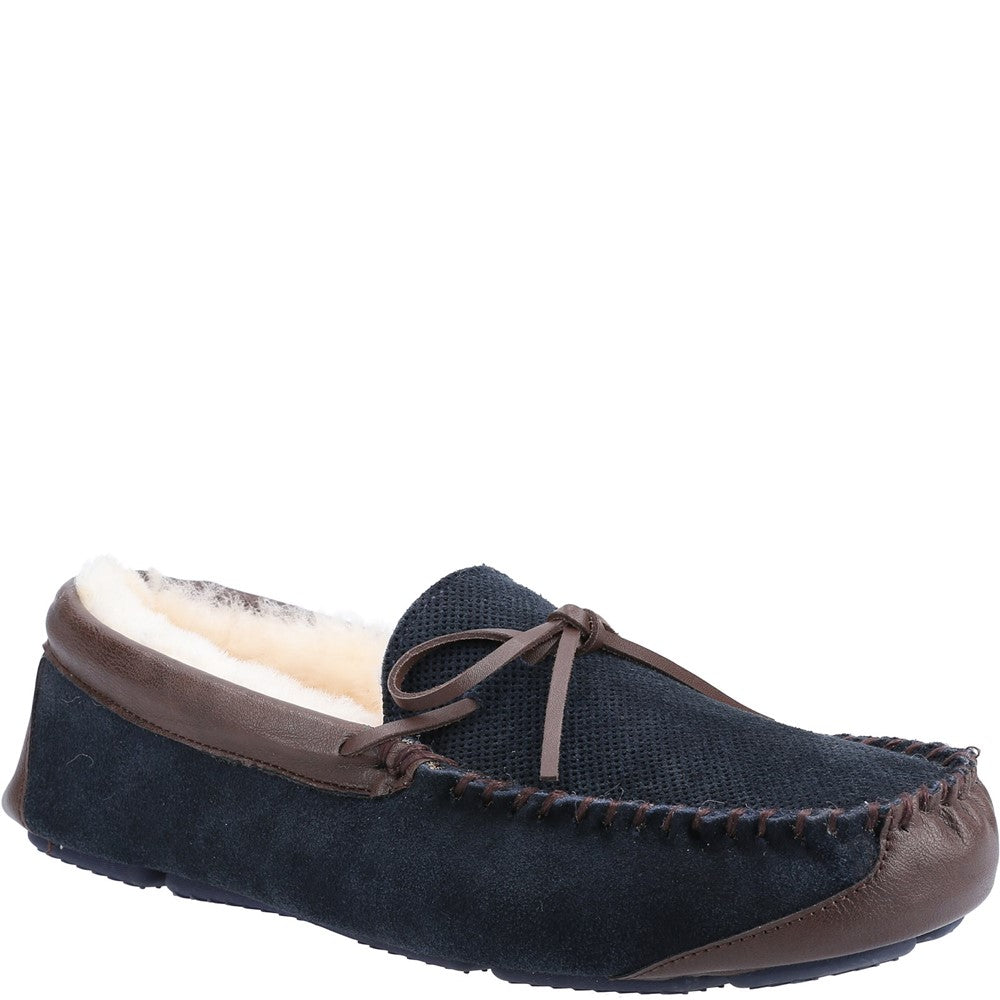 Cotswold Northwood Sheepskin Moccasin Slipper