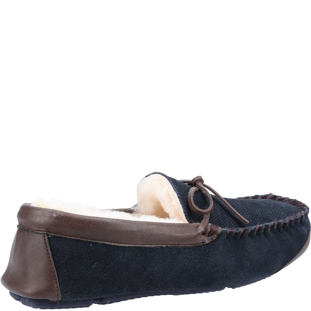 Cotswold Northwood Sheepskin Moccasin Slipper