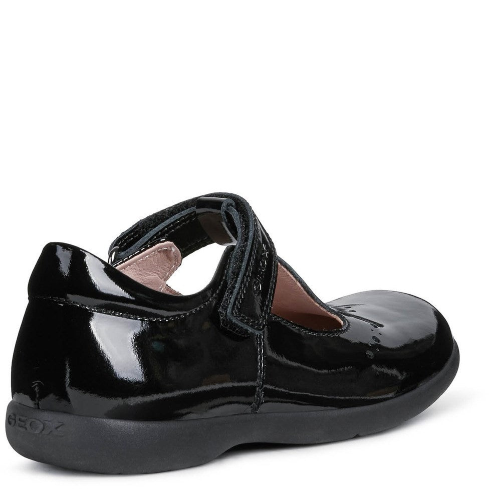 Geox Naimara T-Bar Junior School Shoes