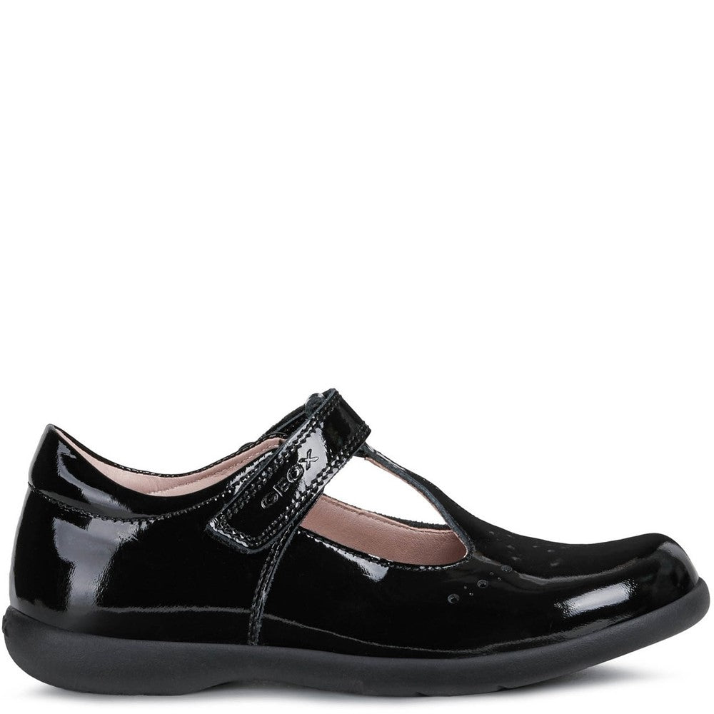 Geox Naimara T-Bar Junior School Shoes