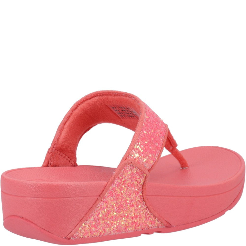 Fitflop Lulu Glitter Toe-Post Sandals