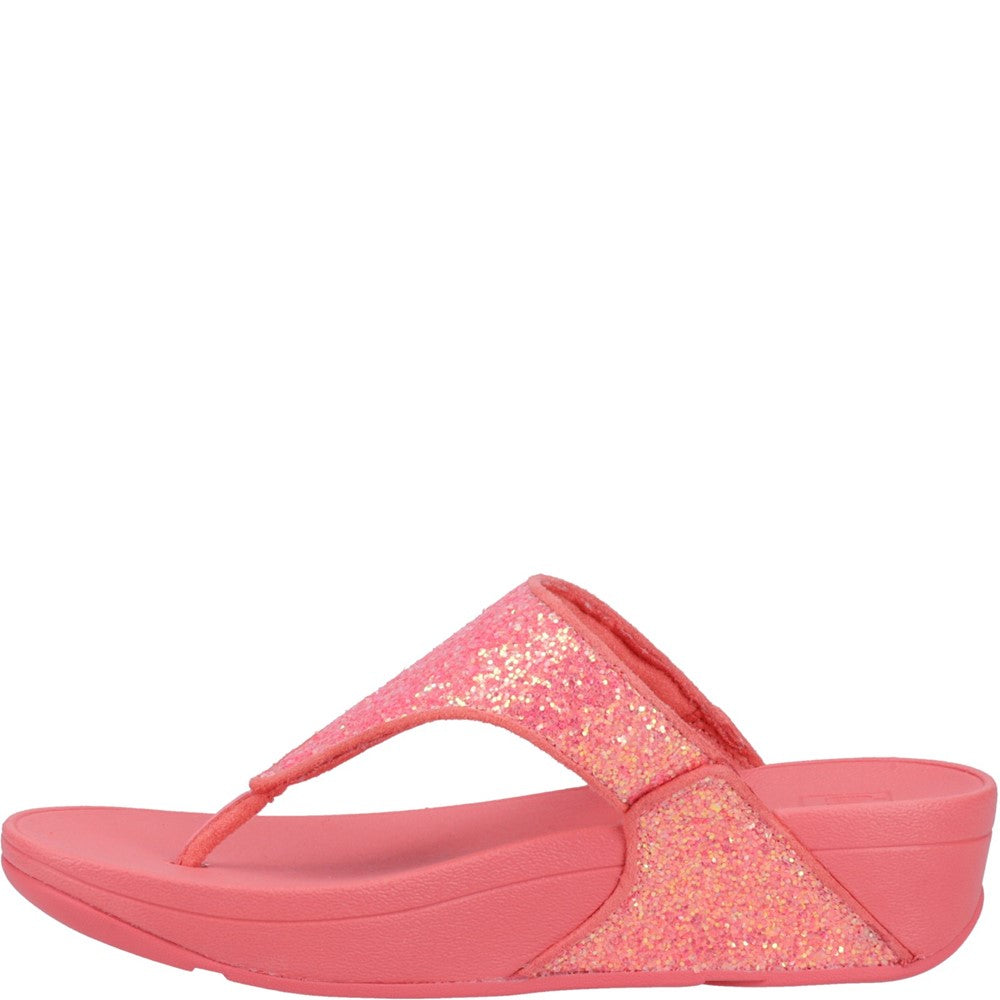 Fitflop Lulu Glitter Toe-Post Sandals
