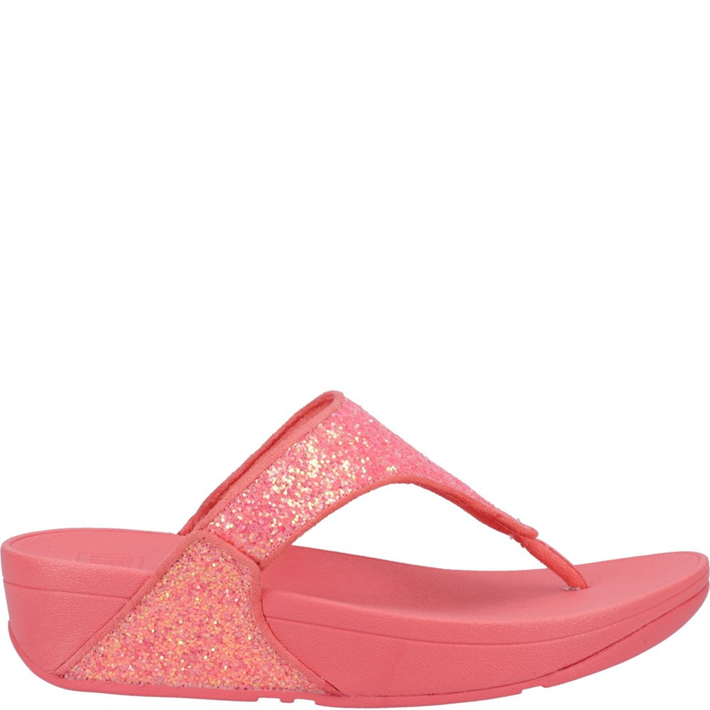 Fitflop Lulu Glitter Toe-Post Sandals