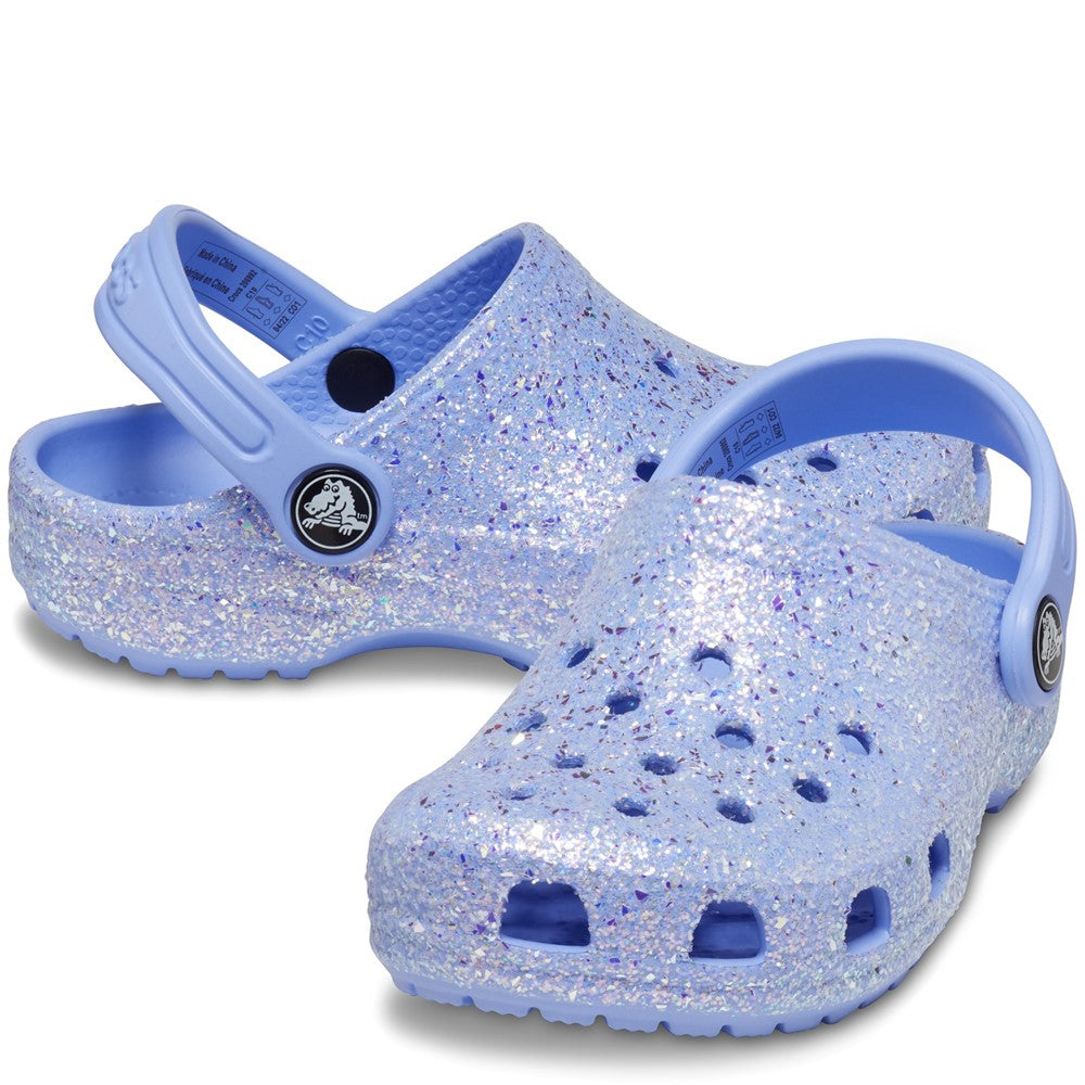 Crocs Toddler Classic Glitter Clog